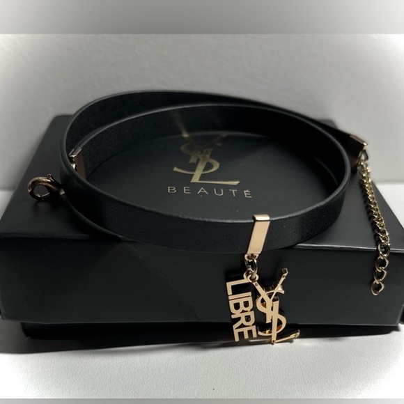 YSL Wrap Around Adjustable Bracelet with YSL & Libre Charm - Picture 1 of 7